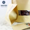 100 Túi Zip Giấy Kraft 20x30+5cm Đáy Đứng Có Cửa Sổ Chống Thấm Nước Giá 195.000 3