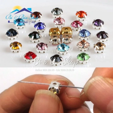 100 Viên Đá Đế 4 Chấu S16 4mm Hạt Pha Lê Phụ Kiện Thời Trang Giá Siêu Ưu Đãi