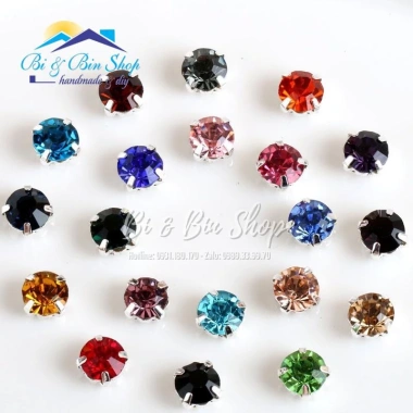 100 Viên Đá Đế 4 Chấu S16 4mm Hạt Pha Lê Phụ Kiện Thời Trang Giá Siêu Ưu Đãi
