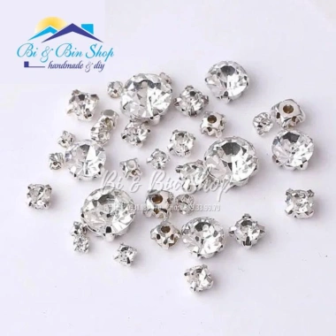 100 Viên Đá Đế 4 Chấu S16 4mm Hạt Pha Lê Phụ Kiện Thời Trang Giá Siêu Ưu Đãi