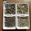 100 Viên Đá Đế S16 4mm Tròn 2D Đa Màu Đính Kết Thời Trang - Giá 23.000 VND 5