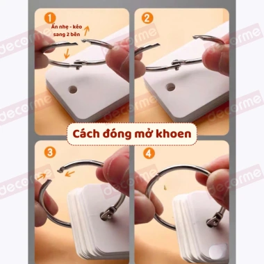1.000 Thẻ Flashcard Decorme - Hack trí nhớ, học từ vựng, ngoại ngữ, giá 32.900 VND