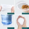 100pcs Túi đựng thức ăn dùng một lần, túi nhựa trong suốt cho hạt dẻ, hạt đậu phộng khô Giá ưu đãi 13.632₫ 2