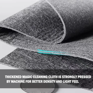 10/5 Chiếc Vải Microfiber Dày Siêu Thấm, Không Dấu Vết - Khăn Lau Nhà Bếp Tái Sử Dụng, Giá 30.800 VND