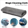10/5 Chiếc Vải Microfiber Dày Siêu Thấm, Không Dấu Vết - Khăn Lau Nhà Bếp Tái Sử Dụng, Giá 30.800 VND 9