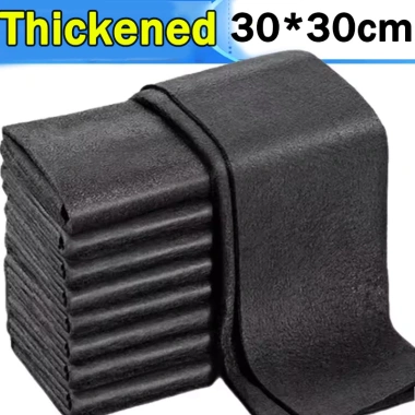 10/5 Chiếc Vải Microfiber Dày Siêu Thấm, Không Dấu Vết - Khăn Lau Nhà Bếp Tái Sử Dụng, Giá 30.800 VND