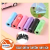 10PCS Cuộn Túi Rác Đựng Phân Chó Mèo 15 túi/cuộn - Bền, Không Mùi, Giá 33.000