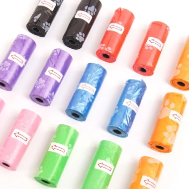 10PCS Cuộn Túi Rác Đựng Phân Chó Mèo 15 túi/cuộn - Bền, Không Mùi, Giá 33.000 6