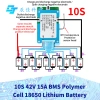 10S 42V 15A BMS 18.650 Polymer Cell Bảo Vệ Pin Lithium, Cân Bằng & Điều Khiển Nhiệt Độ