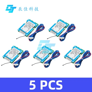 10S 42V 15A BMS 18.650 Polymer Cell Bảo Vệ Pin Lithium, Cân Bằng & Điều Khiển Nhiệt Độ 8