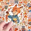 116 hình dán Tết Zootopia 2 Thỏ Judy và Cáo Nick - Sticker chống nước DIY cho điện thoại, quà Tết 3