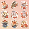 116 hình dán Tết Zootopia 2 Thỏ Judy và Cáo Nick - Sticker chống nước DIY cho điện thoại, quà Tết 6