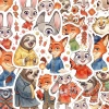 116 hình dán Tết Zootopia 2 Thỏ Judy và Cáo Nick - Sticker chống nước DIY cho điện thoại, quà Tết 8