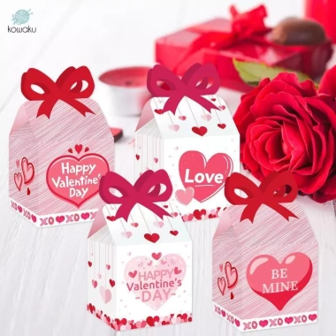 12 gói hộp đãi Valentine – hộp bánh quy đa năng, quà nhỏ, hộp kẹo, chỉ 151.800 VND