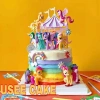 12 Màu Ngẫu Nhiên My Little Pony PVC Cake Topper Nhân Vật Hành Động Cho Bé Gái - Ưu Đãi 80.205 VND 3