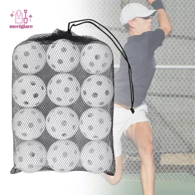 12 quả bóng pickleball co giãn cho trò chơi và huấn luyện ngoài trời, giá ưu đãi 156.200 VND