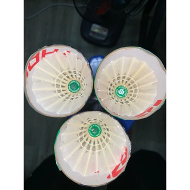 12 quả cầu lông tập cũ giá rẻ 70-90% - Còn tốt, 1 ống chỉ 43.900₫