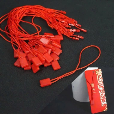 1.200pcs Dây Treo Thẻ Bài Đủ Màu Sắc - Polyester Khóa Vuông, Dây Dù Xâu Tag Quần Áo - Giá Ưu Đãi 29.000đ 2