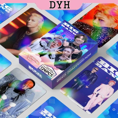 124 BIGBANG Photocard 3D Laser Sticker LOMO - Hộp 124 thẻ, giá ưu đãi 71.500₫