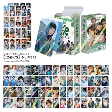 124 Cái Hộp CORTIS Photocards Holographic LOMO Card KPOP - Bộ Sưu Tập Thẻ Holographic Giá 71.500 VND