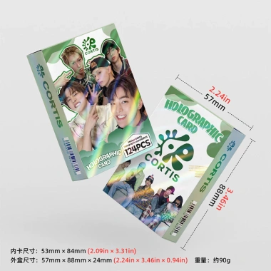 124 Cái Hộp CORTIS Photocards Holographic LOMO Card KPOP - Bộ Sưu Tập Thẻ Holographic Giá 71.500 VND