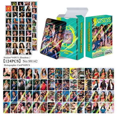 124 Cái KATSEYE Photocards Holographic LOMO KPOP - Thẻ Holographic, Giá 71.500₫ 2