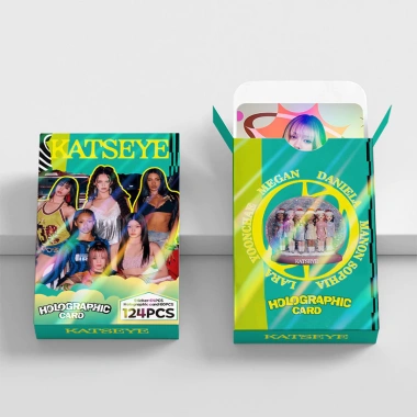 124 Cái KATSEYE Photocards Holographic LOMO KPOP - Thẻ Holographic, Giá 71.500₫ 3