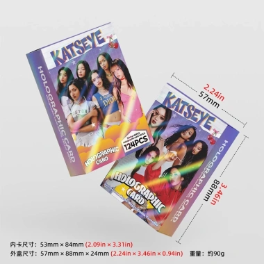 124 KATSEYE Photocards BEAUTIFUL CHAOS Gabriela 3D LOMO KPOP - Giá 38.500₫ 9