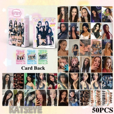 124 KATSEYE Photocards Holographic LOMO - Manon, Sophia, Lara, Yoonchae - Nhãn Dán Thẻ Ba Chiều Giá chỉ 38.500 VNĐ 3