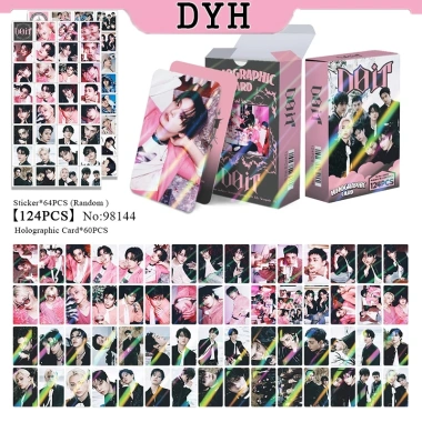 124 Photocards Stray Kids KARMA Holographic LOMO FELIX Seungmin Lee Biết HAN - Nhãn dán ba chiều - 39.600₫
