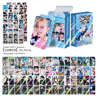 124 Photocards Stray Kids KARMA Holographic LOMO FELIX Seungmin Lee Biết HAN - Nhãn dán ba chiều - 39.600₫ 3
