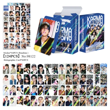 124 Photocards Stray Kids KARMA Holographic LOMO FELIX Seungmin Lee Biết HAN - Nhãn dán ba chiều - 39.600₫ 4