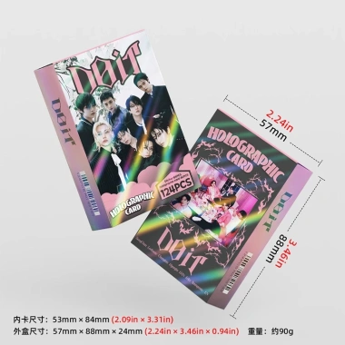 124 Photocards Stray Kids KARMA Holographic LOMO FELIX Seungmin Lee Biết HAN - Nhãn dán ba chiều - 39.600₫ 9