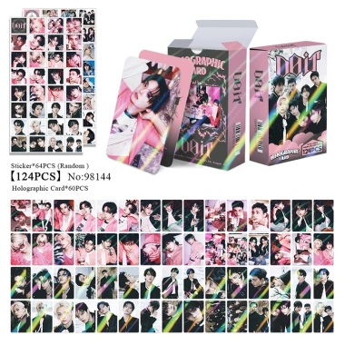 124 Photocards Stray Kids KARMA Holographic LOMO FELIX Seungmin Lee Biết HAN - Nhãn dán ba chiều - 39.600₫ 10