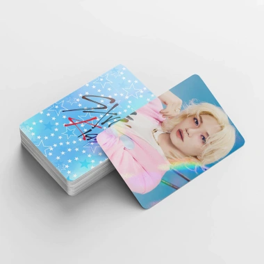 124 Stray Kids Photocards LOMO KPOP – Bộ sưu tập Thẻ Holographic Sticker, 71.500₫