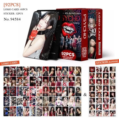 124 thẻ BABYMONSTER Photocards PSYCHO HOT SAUCE Holographic LOMO - Giá 38.500₫ 2