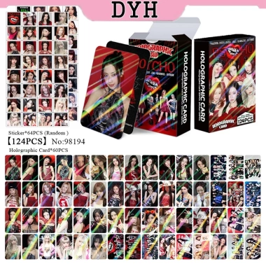 124 thẻ BABYMONSTER Photocards PSYCHO HOT SAUCE Holographic LOMO - Giá 38.500₫ 4