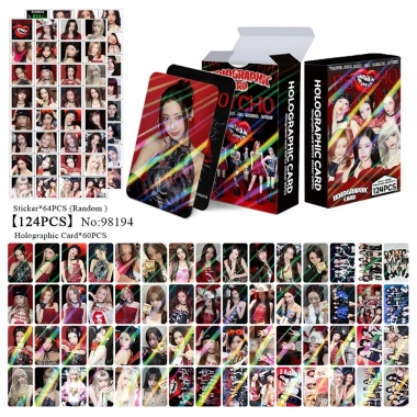 124 thẻ BABYMONSTER Photocards PSYCHO HOT SAUCE Holographic LOMO - Giá 38.500₫ 10
