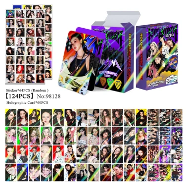 124 Thẻ Sticker Holographic aespa Photocards LOMO KPOP Giselle Karina Winter NingNing - Giá chỉ 38.500₫ 9