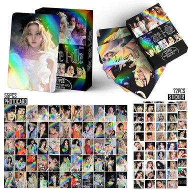 127 Thẻ i-dle Photocards Holographic Kpop LOMO Album - Giá chỉ 66.000₫ 2 127 Thẻ i-dle Photocards Holographic Kpop LOMO Album - Giá chỉ 66.000₫ 2