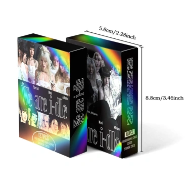 127 Thẻ i-dle Photocards Holographic Kpop LOMO Album - Giá chỉ 66.000₫