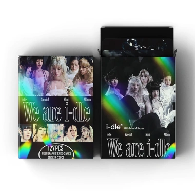 127 Thẻ i-dle Photocards Holographic Kpop LOMO Album - Giá chỉ 66.000₫