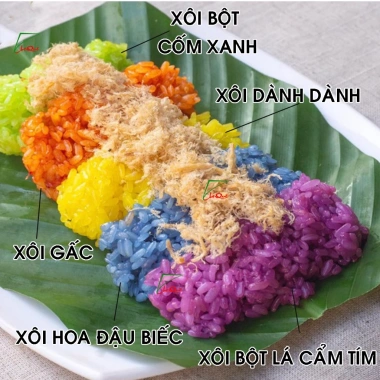19 Gói Bột Tạo Màu Thực Phẩm Tự Nhiên 100% Rau Củ Quả 20gr - Dùng Cho Xôi, Bánh, Lá Nếp, Lá Dứa - Giá 10.000đ 2
