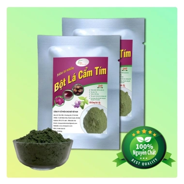 19 Gói Bột Tạo Màu Thực Phẩm Tự Nhiên 100% Rau Củ Quả 20gr - Dùng Cho Xôi, Bánh, Lá Nếp, Lá Dứa - Giá 10.000đ 6