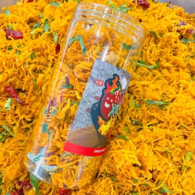 1KG Khô Gà Lá Chanh Giòn và Ớt Khô - Hàng Loại 1 Chuẩn VSATTP, Ăn Vặt Giá Rẻ 56k 3