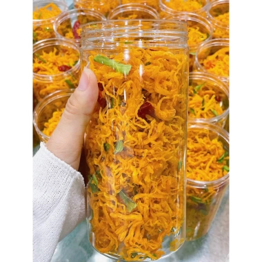 1KG Khô Gà Lá Chanh Giòn và Ớt Khô - Hàng Loại 1 Chuẩn VSATTP, Ăn Vặt Giá Rẻ 56k 4