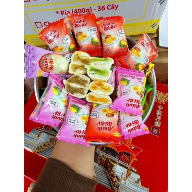1kg Pía Mini Mix Đủ Vị - Bánh Mềm Dẻo, Giá Chỉ 80.000 VNĐ, Giảm Sốc