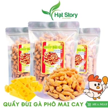 1Kg Quẩy Đùi Gà Phô Mai Cay - Siêu Thơm Giòn, Giá Chỉ 29.000₫, Cam Kết Ngon