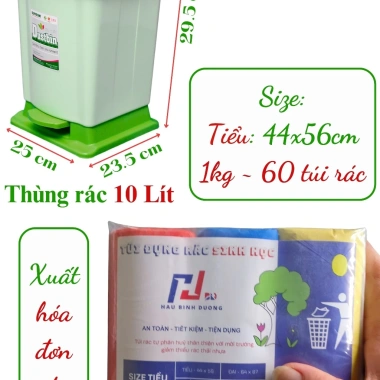 1kg Túi đựng rác tự phân hủy loại tốt - Giá 31.500đ, bảo vệ môi trường 4