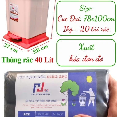 1kg Túi đựng rác tự phân hủy loại tốt - Giá 31.500đ, bảo vệ môi trường 7